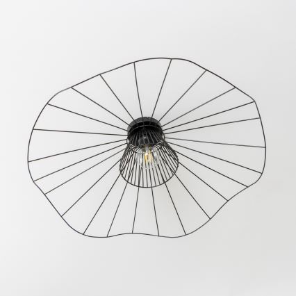 Brilagi - LED opbouwkroonluchter CERIA WIRE 1xE27/40W/230V Ø 80 cm zwart