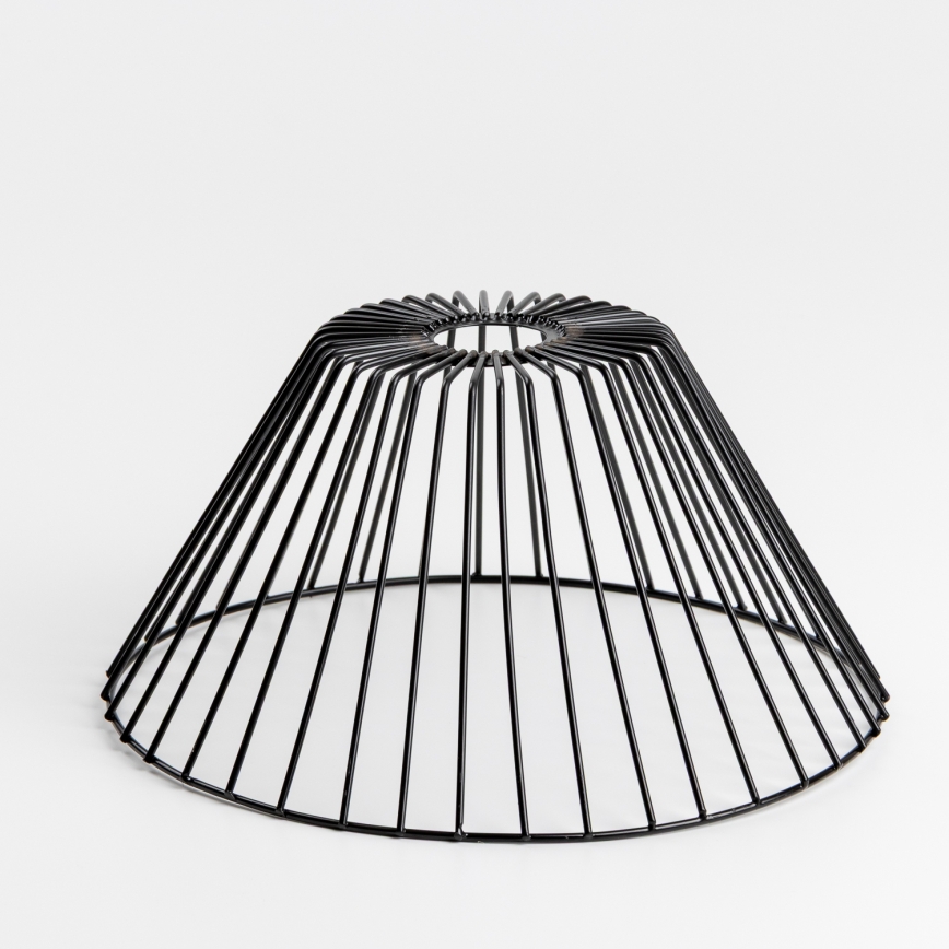Brilagi - LED-opbouwkroonluchter CERIA WIRE 1xE27/60W/230V Ø 30 cm zwart