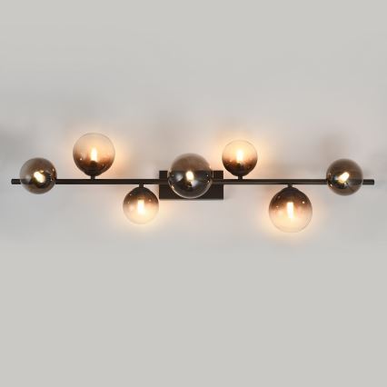 Brilagi - LED opbouwkroonluchter MILLA 7xG9/3W/230V bruin/rookbruin