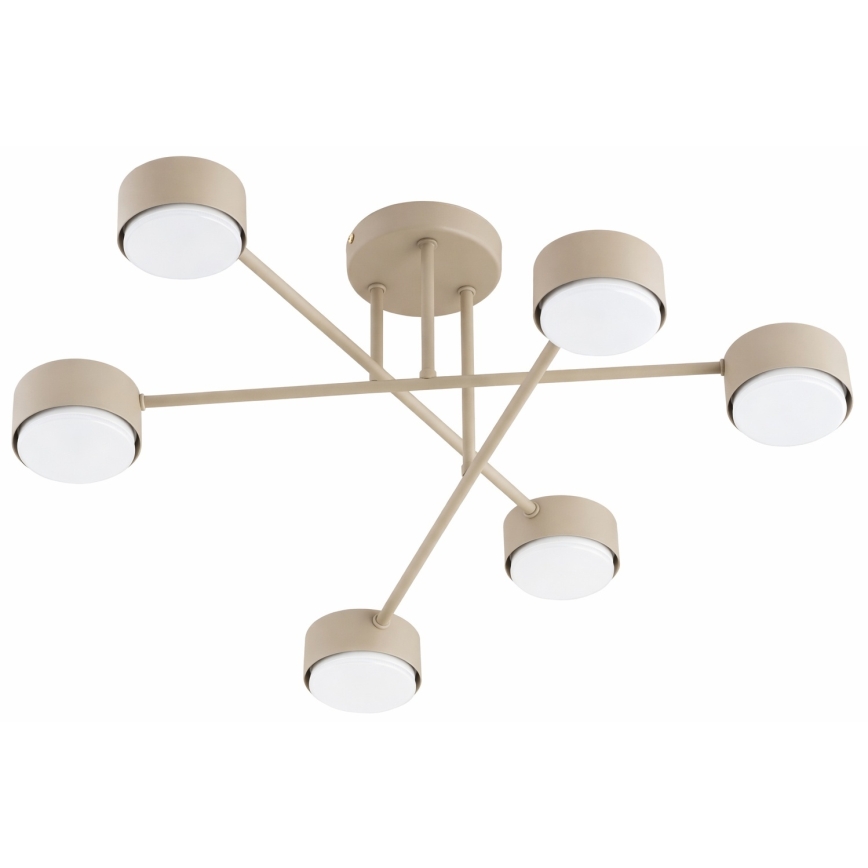Brilagi - LED Opbouwkroonluchter MONO 6xGX53/12W/230V beige