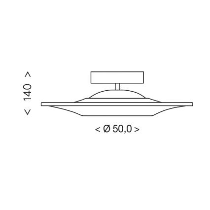 Brilagi - LED opbouwkroonluchter VERANO LED/15W/230V