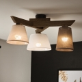 Brilagi - LED Opbouwlamp ANTHONY 3xE14/40W/230V eiken walnoot