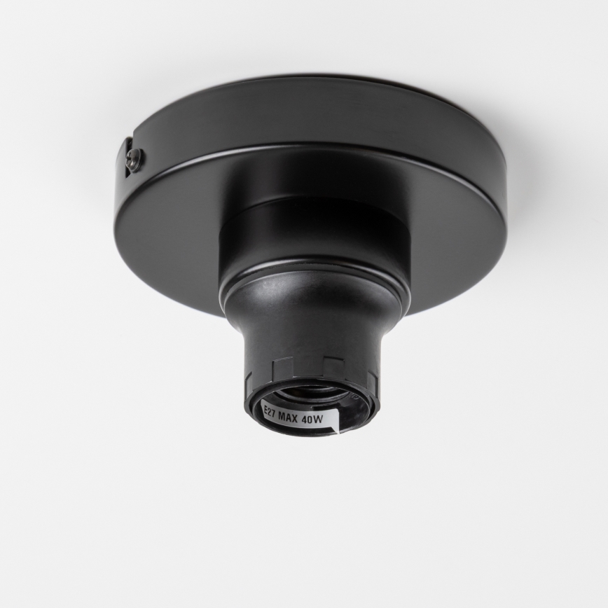 Brilagi - LED-opbouwlamp CERIA 1x E27/40W/230V Ø 50 cm zwart/beige