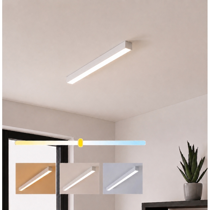 Brilagi - LED opbouw-plafondlamp FULLDAY LED/10/15/20W/230V 2700/4000/6000K 60 cm wit
