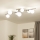 Brilagi - LED opbouwlamp MILLA 7xG9/3W/230V zwart chroom/wit