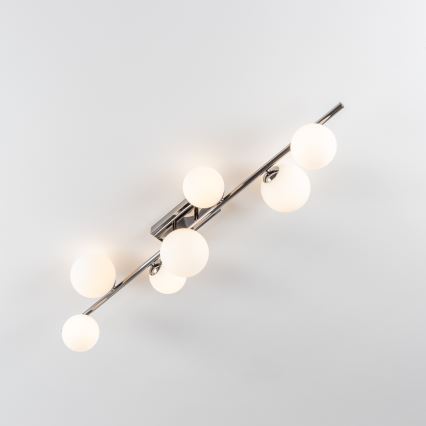 Brilagi - LED opbouwlamp MILLA 7xG9/3W/230V zwart chroom/wit