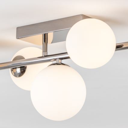 Brilagi - LED opbouwlamp MILLA 7xG9/3W/230V zwart chroom/wit