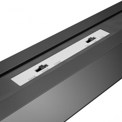 Brilagi - LED plafond-opbouwarmatuur FULLDAY LED/20/30/40W/230V 2700/4000/6000K 120 cm UGR19 zwart