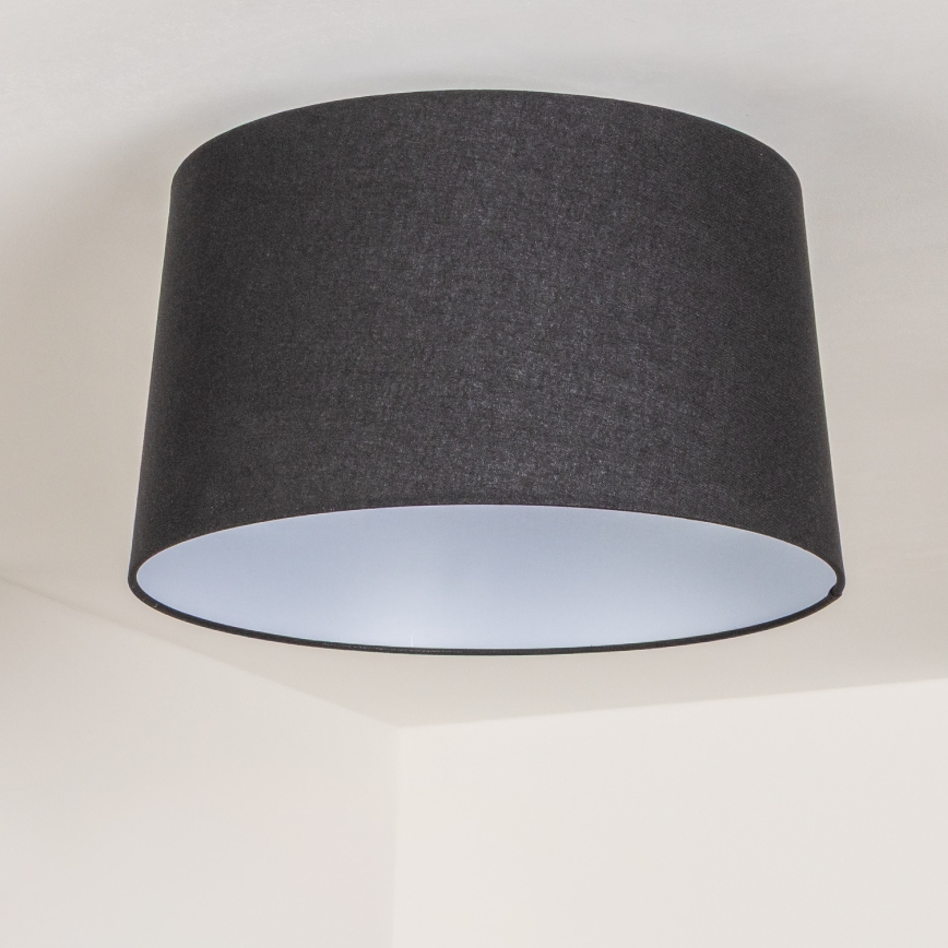 Brilagi - LED opbouwplafondlamp CERIA 1xE27/40W/230V Ø 45 cm zwart