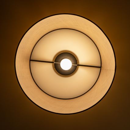 Brilagi - LED opbouwplafondlamp CERIA 1xE27/40W/230V Ø 50 cm beige