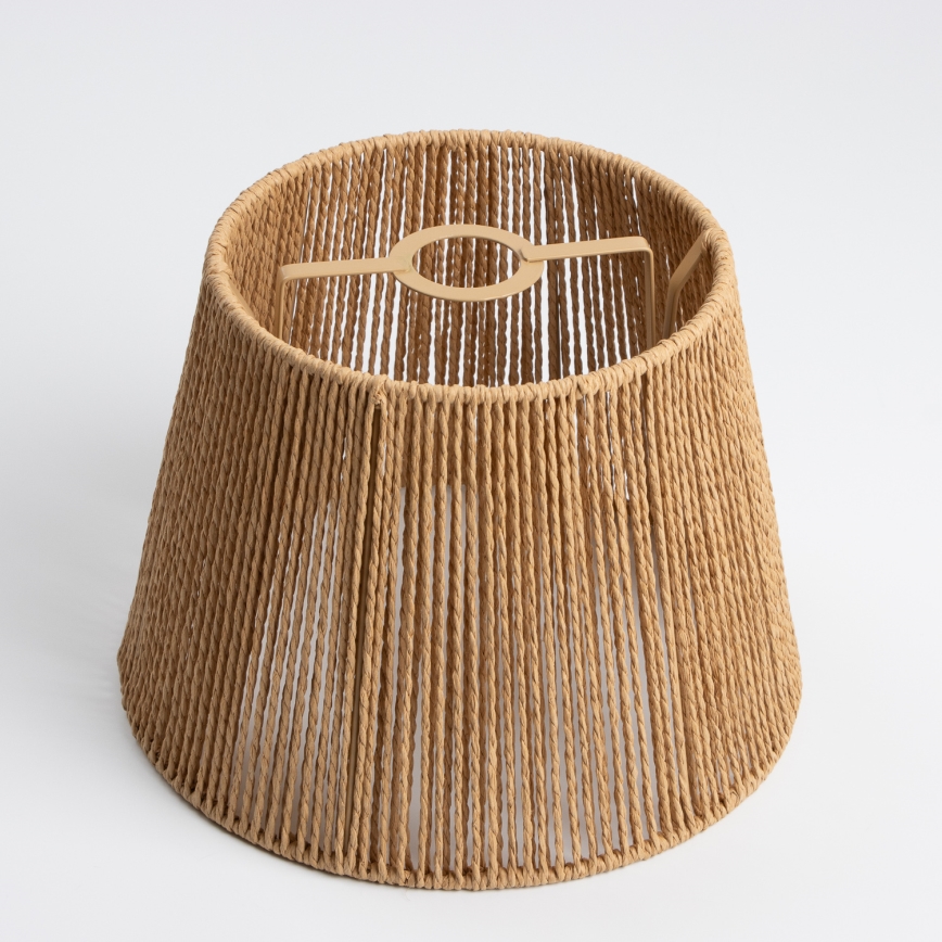 Brilagi - LED opbouwplafondlamp CERIA BOHO 1xE27/40W/230V Ø 28 cm bruin/eiken
