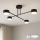 Brilagi - LED opbouwplafondlamp MONO 4xGX53/12W/230V zwart