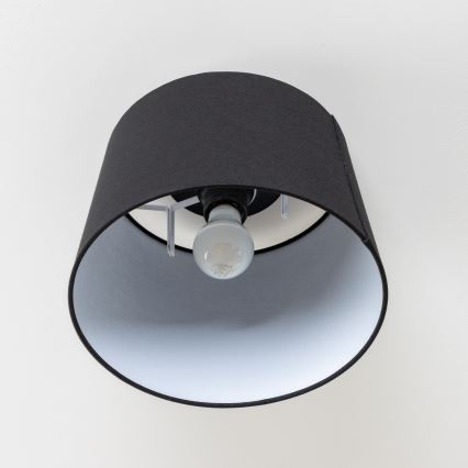 Brilagi - LED opbouwplafonnière CERIA 1x E27/40W/230V Ø 30 cm zwart