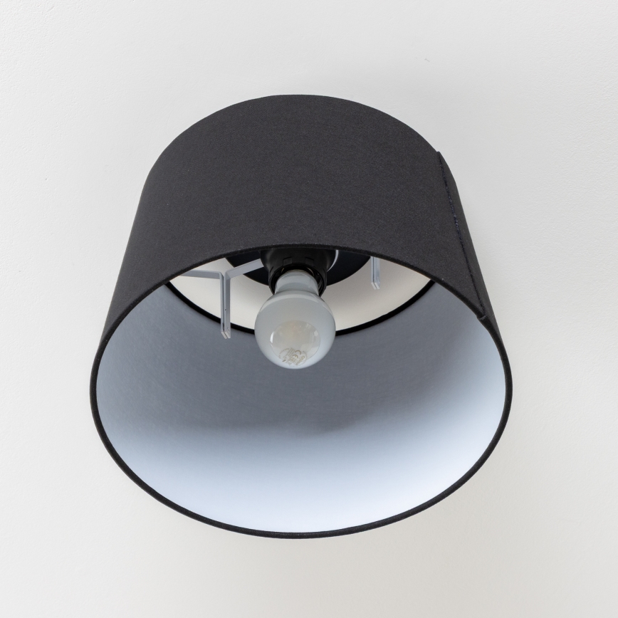 Brilagi - LED opbouwplafonnière CERIA 1x E27/40W/230V Ø 30 cm zwart