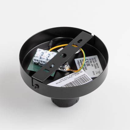 Brilagi - LED opbouwplafonnière CERIA 1x E27/40W/230V Ø 30 cm zwart