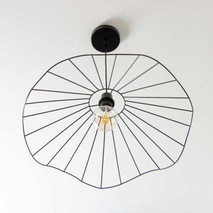 Brilagi - LED-pendellamp aan kabel CERIA WIRE 1xE27/40W/230V Ø 60 cm zwart