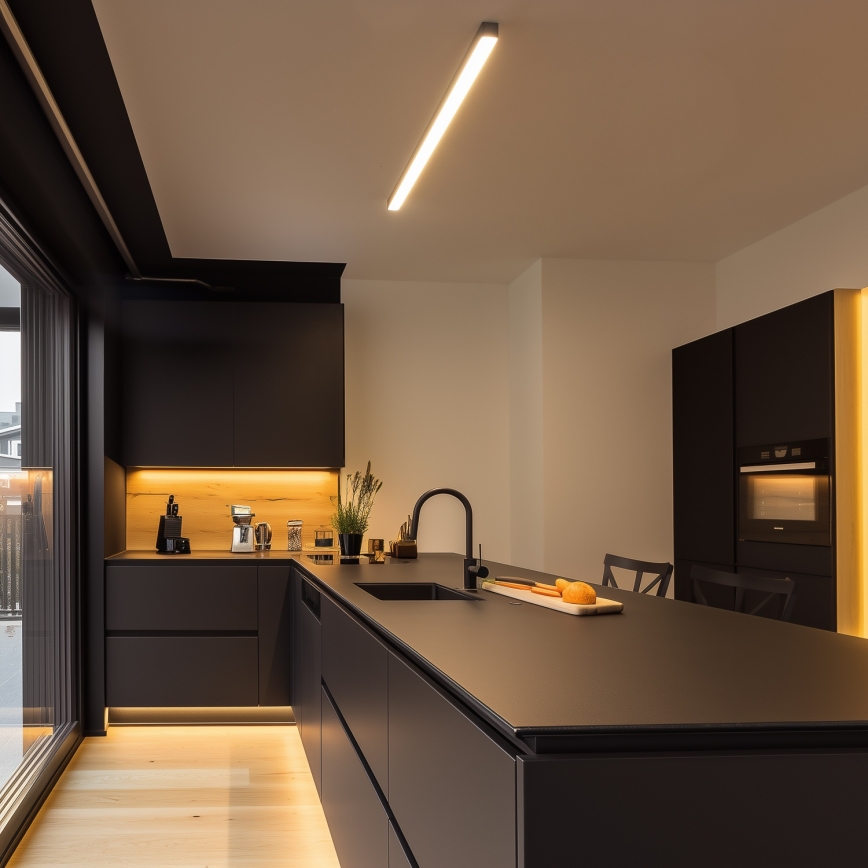 Brilagi - LED plafondlamp (opbouw of hang) SYNODICO LED/30W/230V 4000K zwart