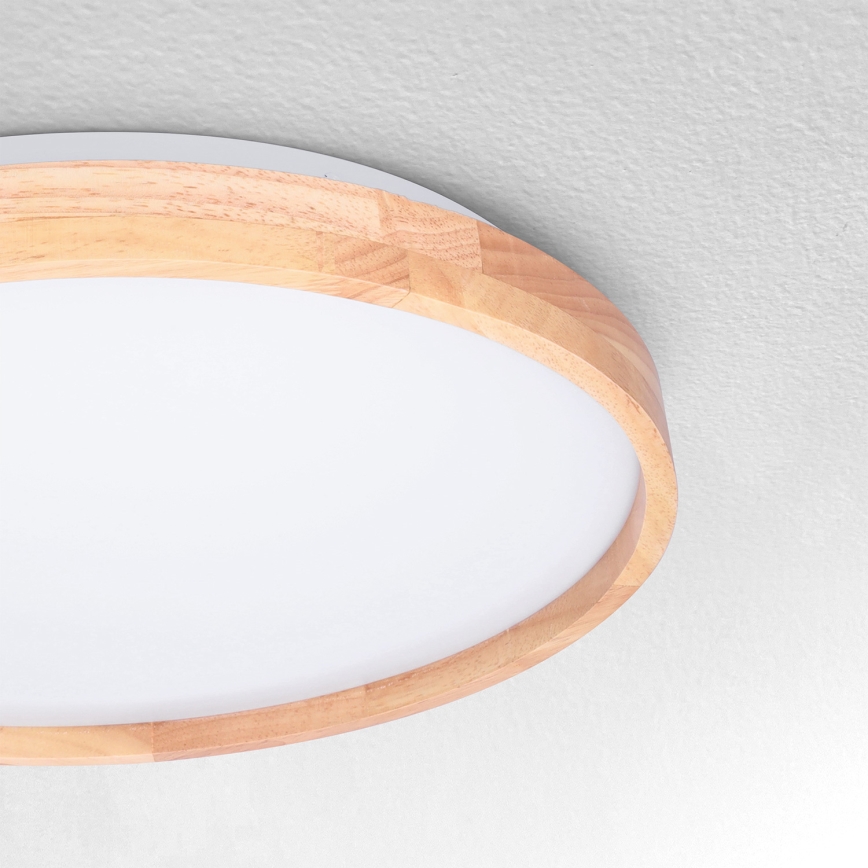 Brilagi - LED Plafondlamp ALSON LED/24W/230V eiken