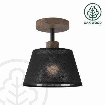 Brilagi - LED Opbouwlamp ANTHONY 1xE14/60W/230V eiken walnoot/zwart