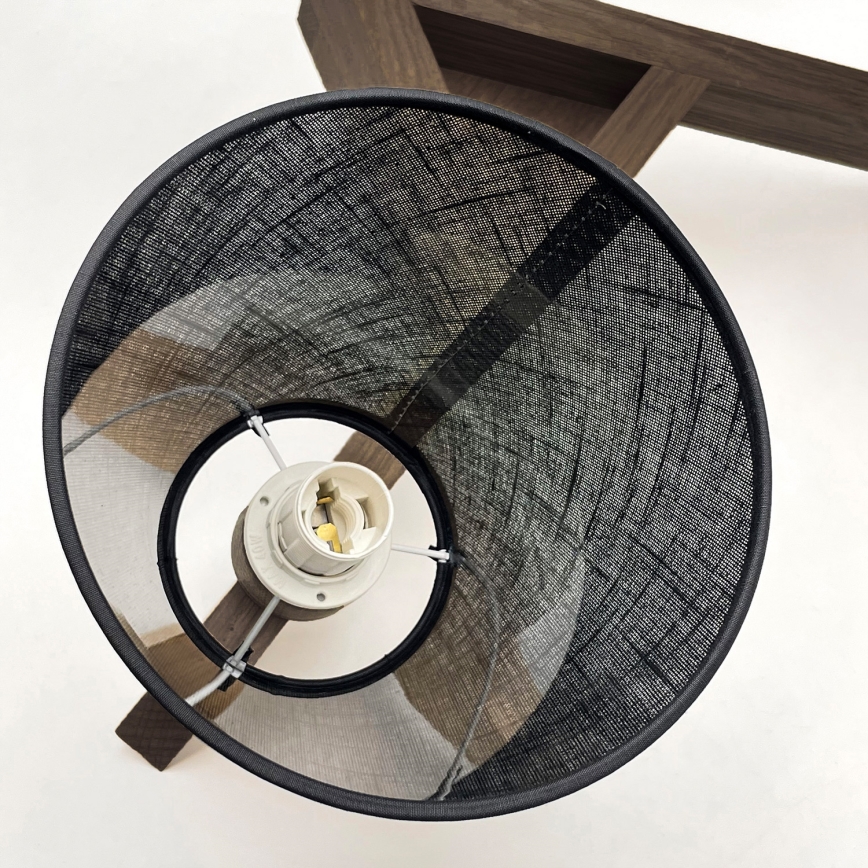 Brilagi - LED Opbouwlamp ANTHONY 3xE14/40W/230V eiken walnoot/zwart