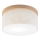 Brilagi - LED Plafondlamp BELLADONNA 1xE27/15W/230V diameter 30 cm crème/eiken