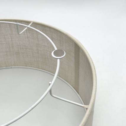 Brilagi - LED Plafondlamp BELLADONNA 1xE27/15W/230V diameter 30 cm crème/eiken