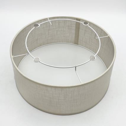 Brilagi - LED Plafondlamp BELLADONNA 1xE27/15W/230V diameter 30 cm crème/eiken