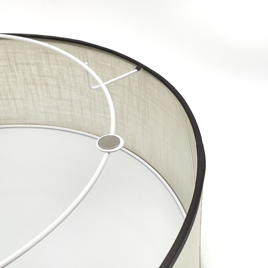 Brilagi - LED Plafondlamp BELLADONNA 2xE27/15W/230V diameter 40 cm crème/eiken
