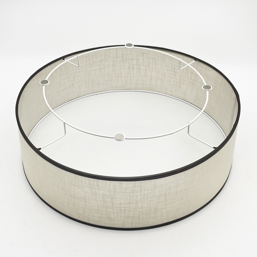 Brilagi - LED Plafondlamp BELLADONNA 2xE27/15W/230V diameter 40 cm crème/eiken