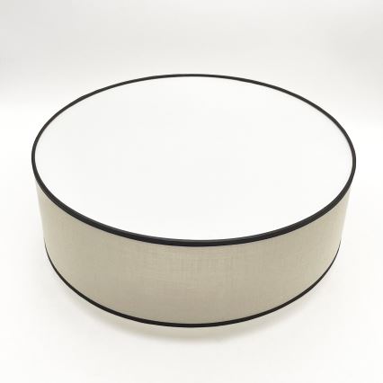 Brilagi - LED Plafondlamp BELLADONNA 2xE27/15W/230V diameter 40 cm crème/eiken