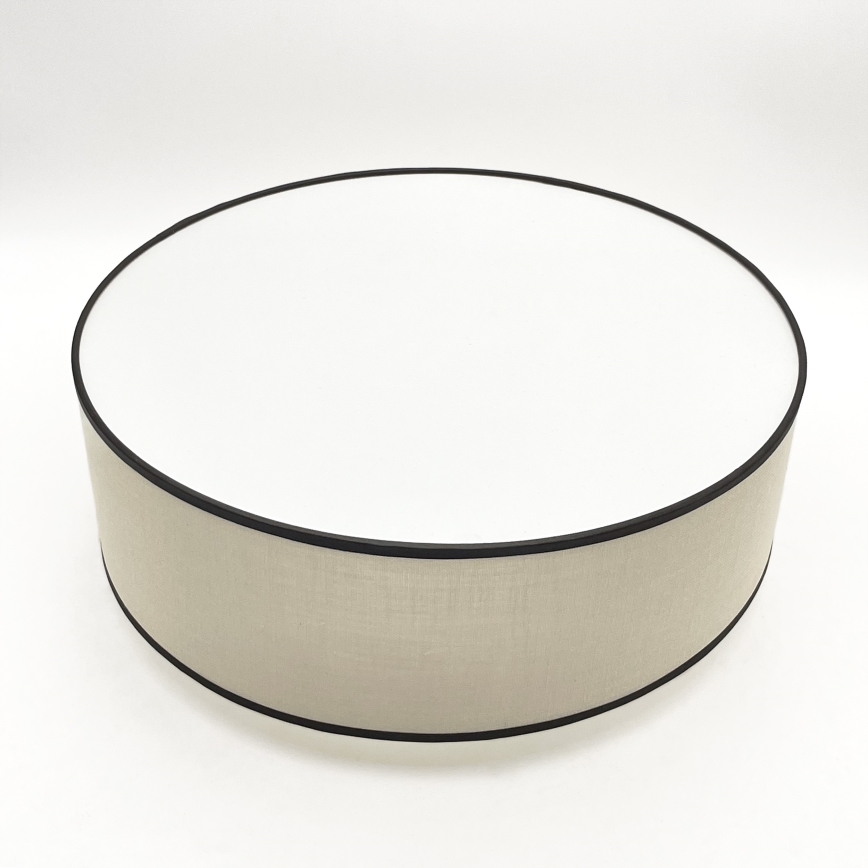 Brilagi - LED Plafondlamp BELLADONNA 2xE27/15W/230V diameter 40 cm crème/eiken
