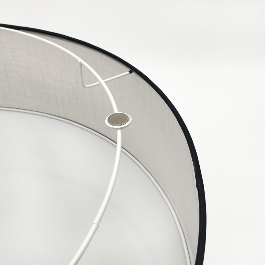 Brilagi - LED Plafondlamp BELLADONNA 3xE27/15W/230V diameter 50 cm wit/eiken
