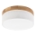 Brilagi - LED Plafondlamp BELLADONNA LED/20W/230V Ø 30 cm wit/eiken