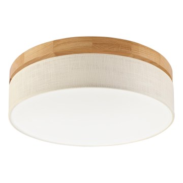 Brilagi - LED Plafondlamp BELLADONNA LED/36W/230V Ø 40 cm crème/eik