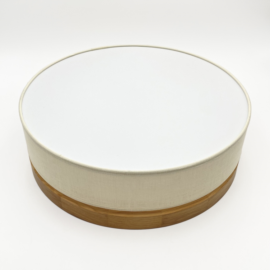 Brilagi - LED Plafondlamp BELLADONNA LED/36W/230V Ø 40 cm crème/eik