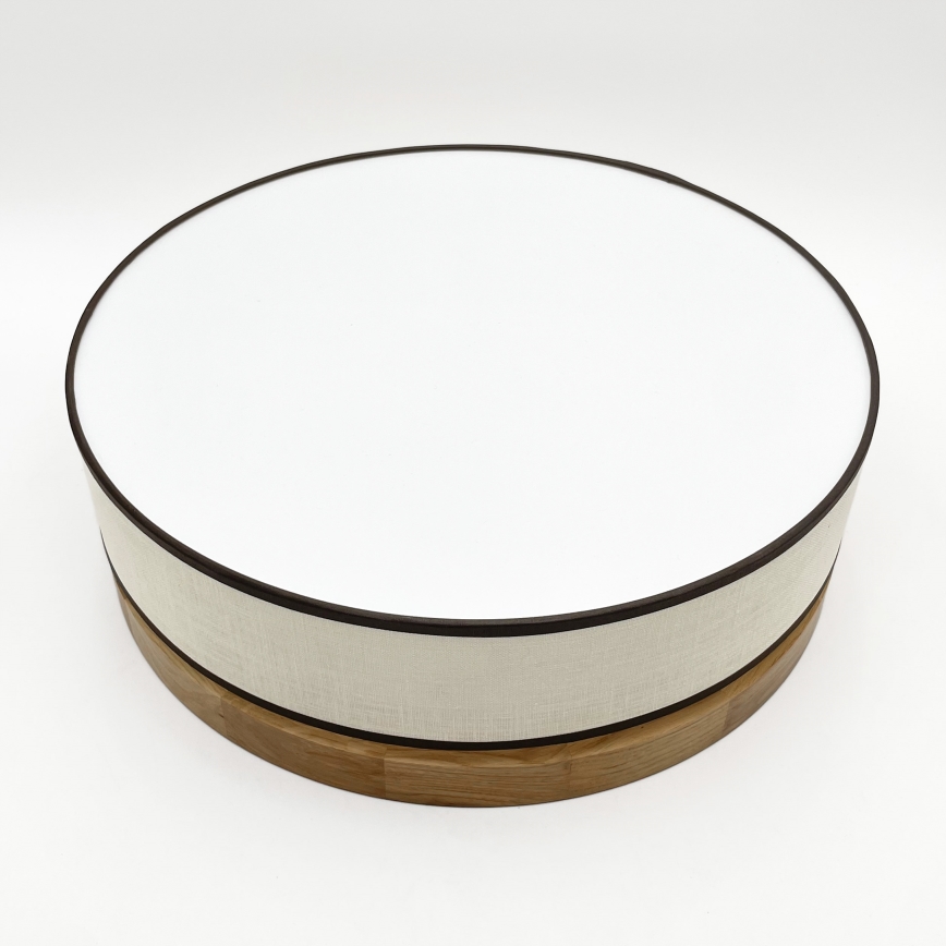 Brilagi - LED Plafondlamp BELLADONNA LED/36W/230V Ø 40 cm crème/eik