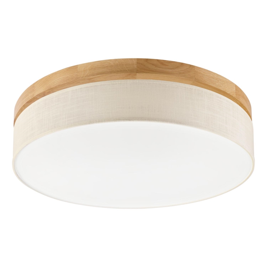 Brilagi - LED plafondlamp BELLADONNA LED/36W/230V Ø 50 cm crème/eik