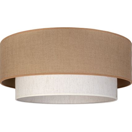 Brilagi - LED plafondlamp BOHO ECO 1xE27/10W/230V Ø 40 cm beige/crème