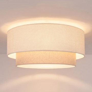 Brilagi - LED plafondlamp BOHO ECO 1xE27/10W/230V Ø 40 cm crème