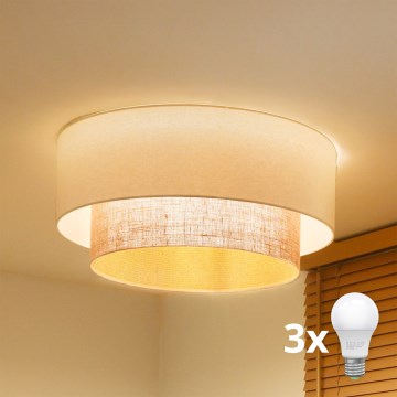 Brilagi - LED plafondlamp BOHO STYLE 3xE27/15W/230V Ø 60 cm