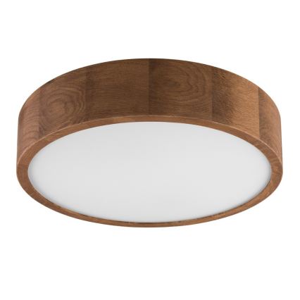 Brilagi - LED plafondlamp CARVALHO 2xE27/15W/230V eiken/kersen Ø 37 cm