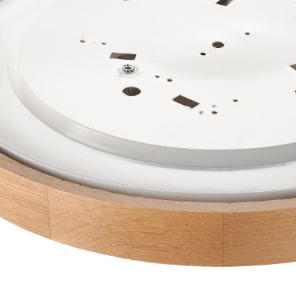 Brilagi - LED Plafondlamp CARVALHO 3xE27/60W/230V eiken diameter 47,5 cm