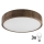 Brilagi - LED Plafondlamp CARVALHO 3xE27/60W/230V eiken diameter 47 cm