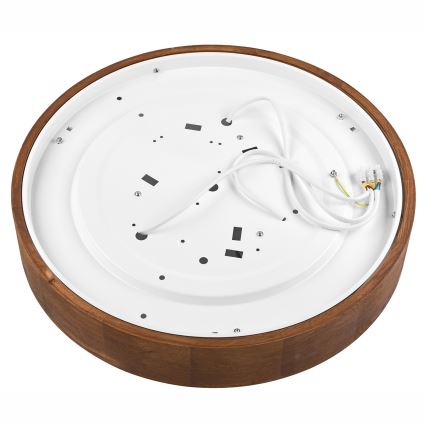Brilagi - LED Plafondlamp CARVALHO 3xE27/60W/230V eiken kers diameter 47 cm