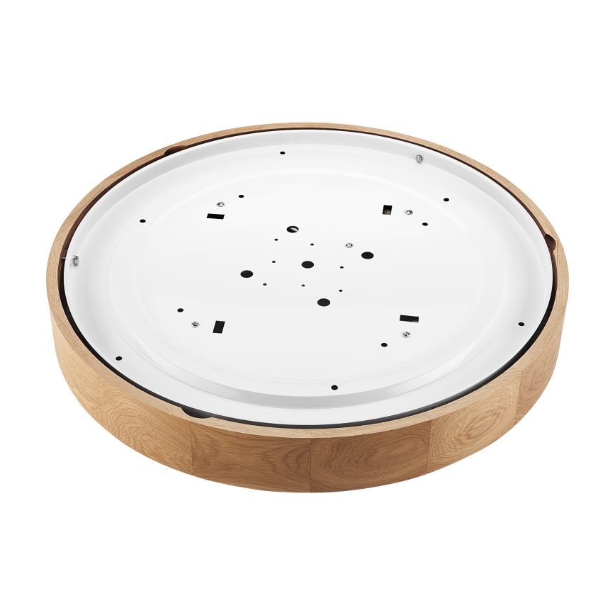 Brilagi - LED plafondlamp CARVALHO 4xE27/60W/230V eik Ø 57,5 cm