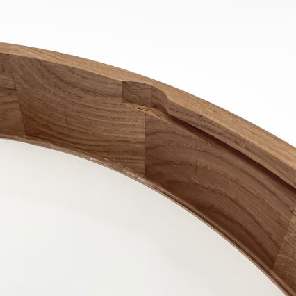 Brilagi - LED plafondlamp CARVALHO 4xE27/60W/230V eiken/kersen Ø 57,5 cm