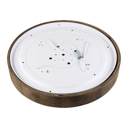 Brilagi - LED plafondlamp CARVALHO 4xE27/60W/230V eiken-walnoot diam. 57,5 cm