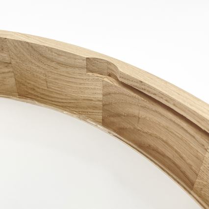 Brilagi - LED-plafondlamp CARVALHO 4xE27/60W/230V eiken Ø 57,5 cm