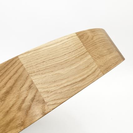 Brilagi - LED-plafondlamp CARVALHO 4xE27/60W/230V eiken Ø 57,5 cm