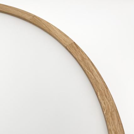 Brilagi - LED-plafondlamp CARVALHO 4xE27/60W/230V eiken Ø 57,5 cm